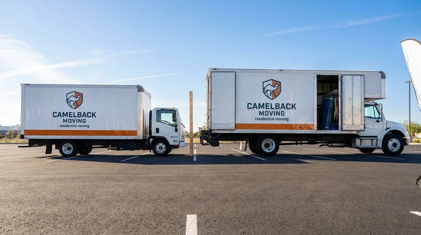 Moving truck size capacity guide in Port Jefferson